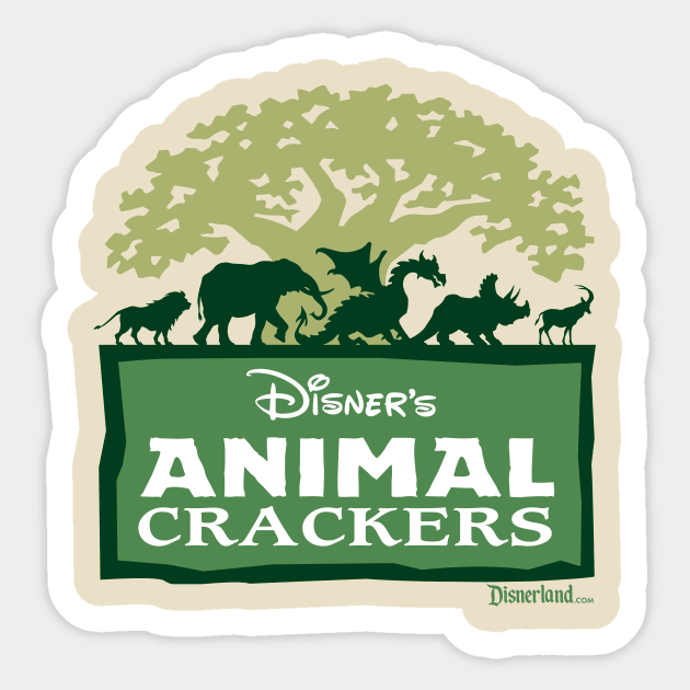 ANIMAL CRACKERS - DISNERLAND PARODY Sticker by disnerland